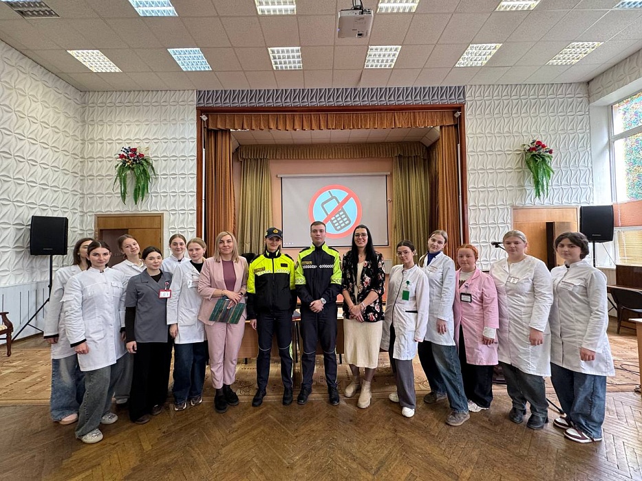 Молодые нотариусы встретились со студентами Гомельского медицинского колледжа