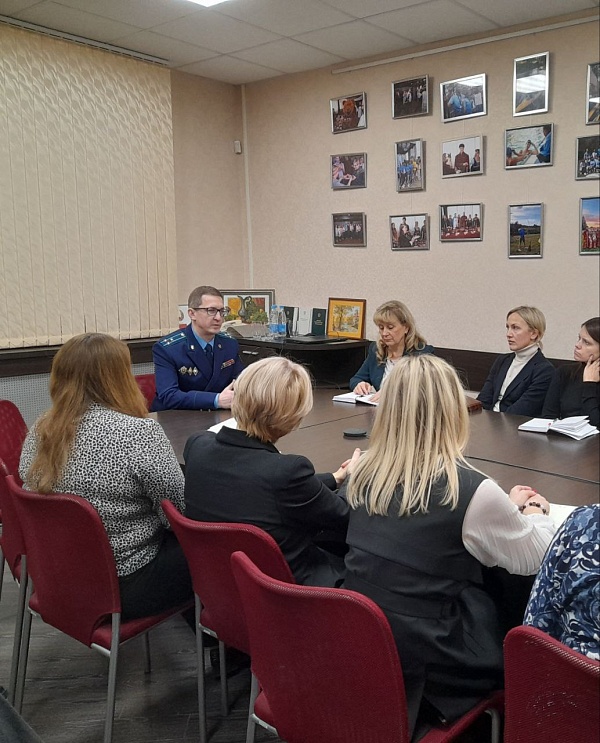 Встреча с прокурором состоялась в Минской городской нотариальной палате