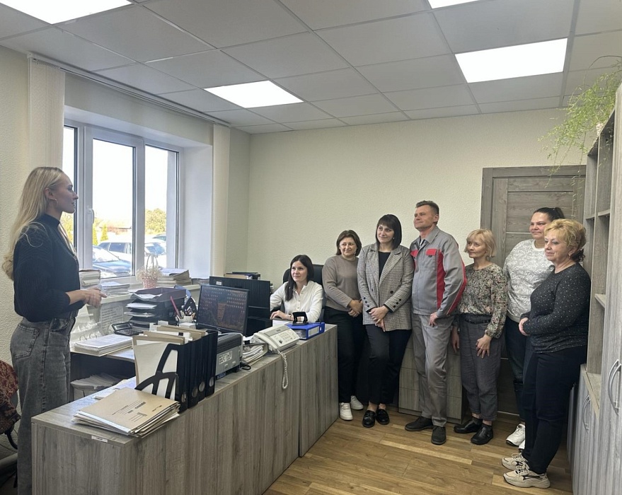 Встреча с трудовым коллективом ОАО«Заболотский»