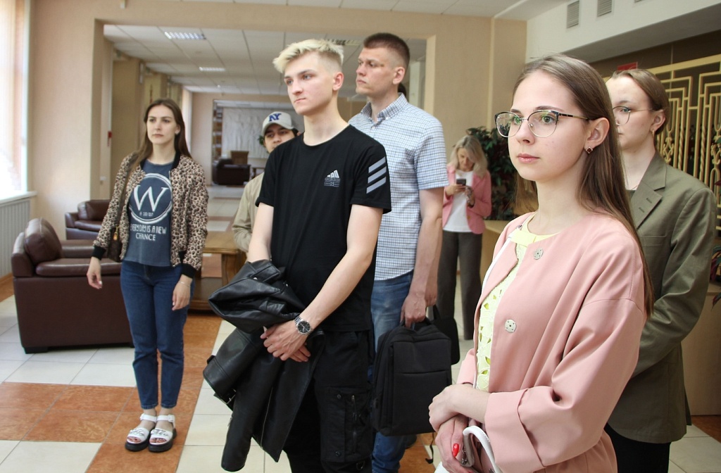 Студенты БГЭУ посетили выставку по истории нотариата в Центральной научной библиотеке НАН Беларуси