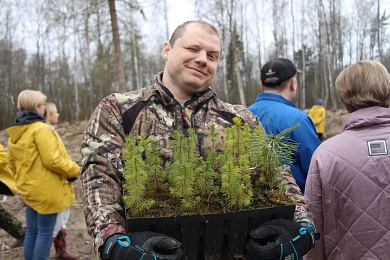 Посади дерево! К акции «Неделя леса» присоединились нотариусы и работники  аппарата ТНП Витебской области