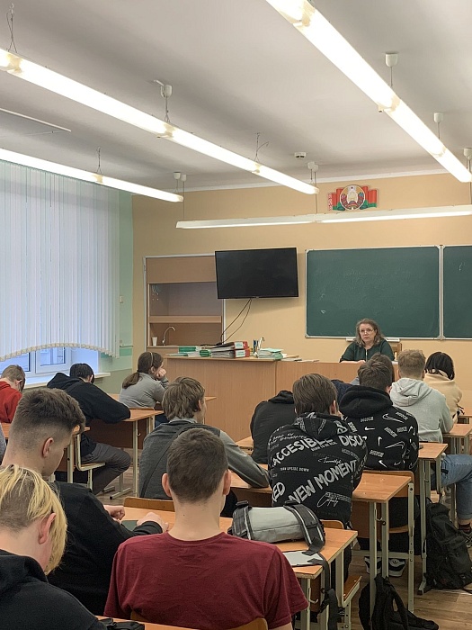 Встреча с учащимися учреждения образования «Добрушский государственный политехнический колледж"