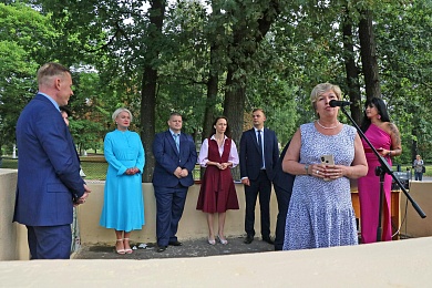 Председатель Минской областной нотариальной палаты Елена Гринкевич приняла участие в праздновании Дня знаний