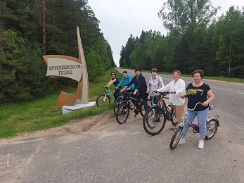 Коллектив нотариальной конторы Борисовского района провел велопробег