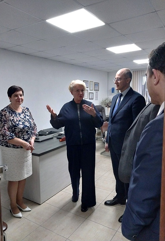 Делегация посетила ТНП Минской области