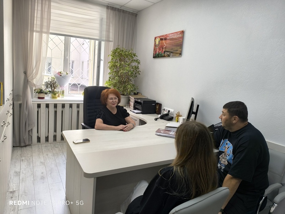 Личный прием граждан председателем Витебской областной нотариальной палаты прошел в Полоцке