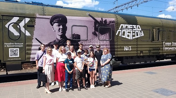 Уникальный передвижной музей «Поезд Победы» сделал остановку в Гомеле 