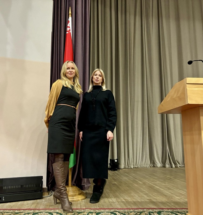 Встреча с коллективом Национальной библиотеки Беларуси. 