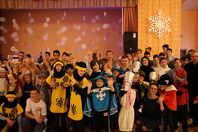Наталья Борисенко поздравила воспитанников Руденской школы-интерната с Новым годом