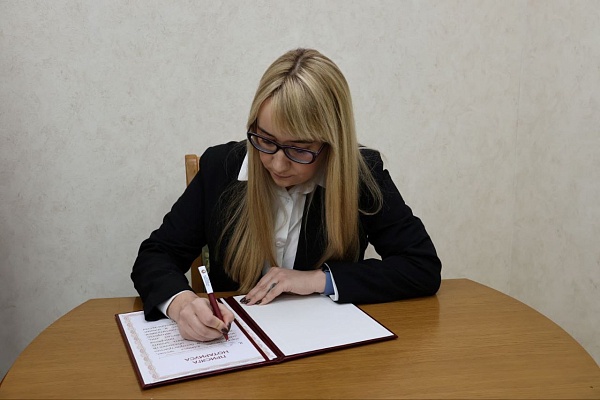 Троих новых нотариусов приняли в члены БНП