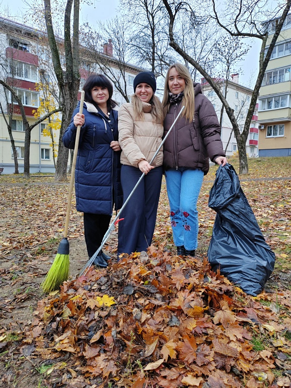 Субботник в столице