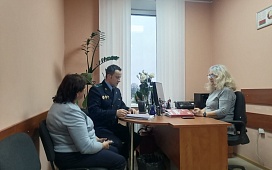 Встреча с прокурором Круглянского района