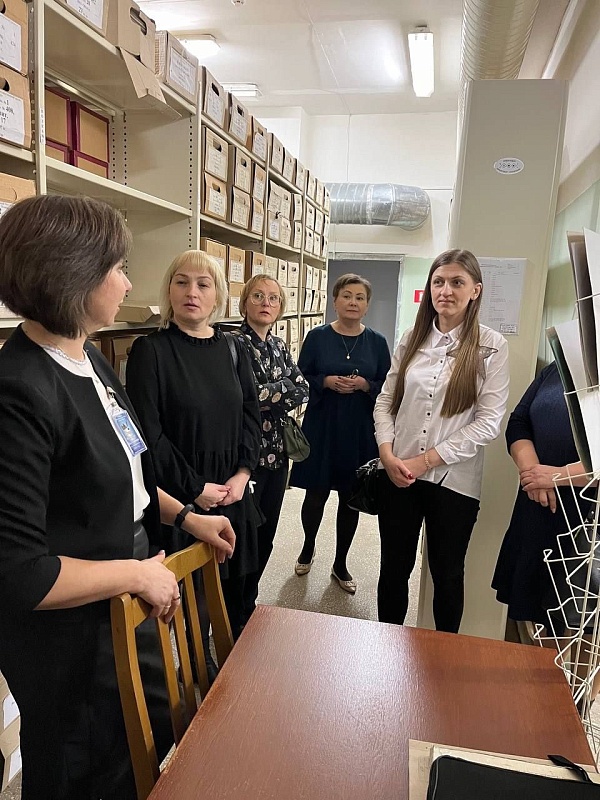Посещение учреждения «Зональный государственный архив в г.Речице»