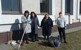 Представители нотариата Гомельской области приняли участие в областном субботнике