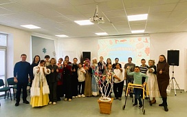 Тепло Масленицы с воспитанниками пансионата «Счастливые улыбки»