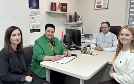 Встреча с председателем суда Узденского района 