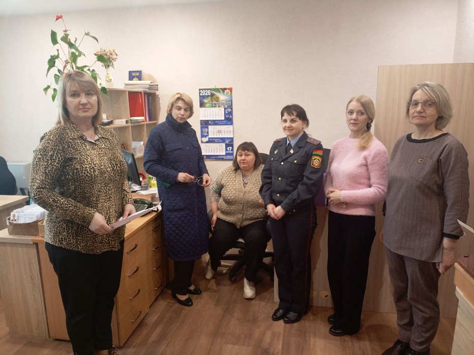 Встреча с сотрудниками ОГиМ Воложинского РОВД