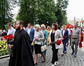 Митинг-реквием в память о погибших советских воинах