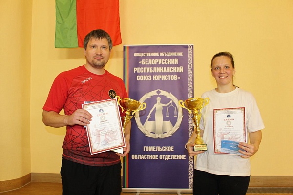 На базе Гомельского филиала РУП «БелЮрОбеспечение» состоялся корпоративный турнир по бадминтону