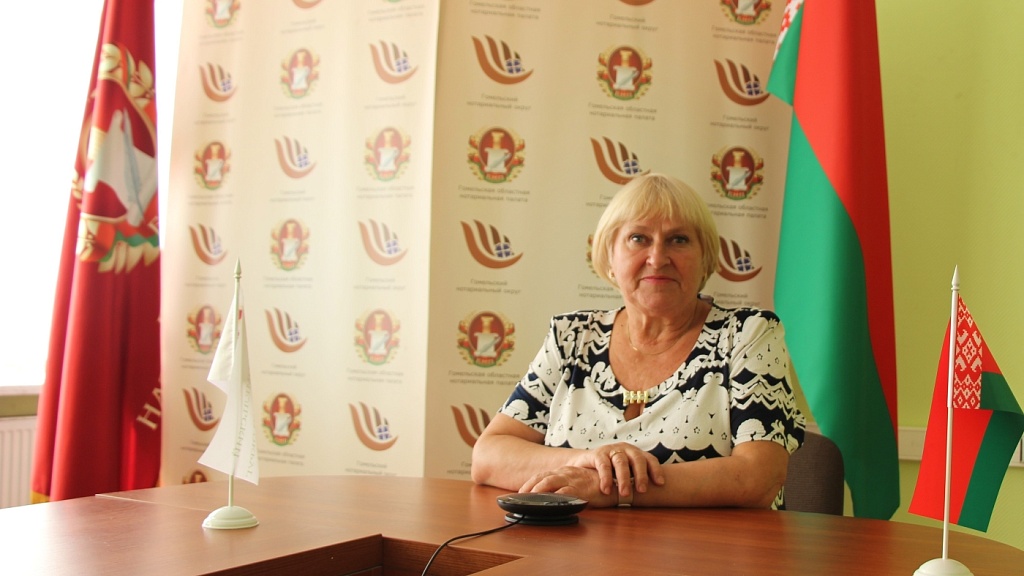 Встреча с председателем Совета старейшин Гомельского областного отделения «Белорусский республиканский союз юристов»