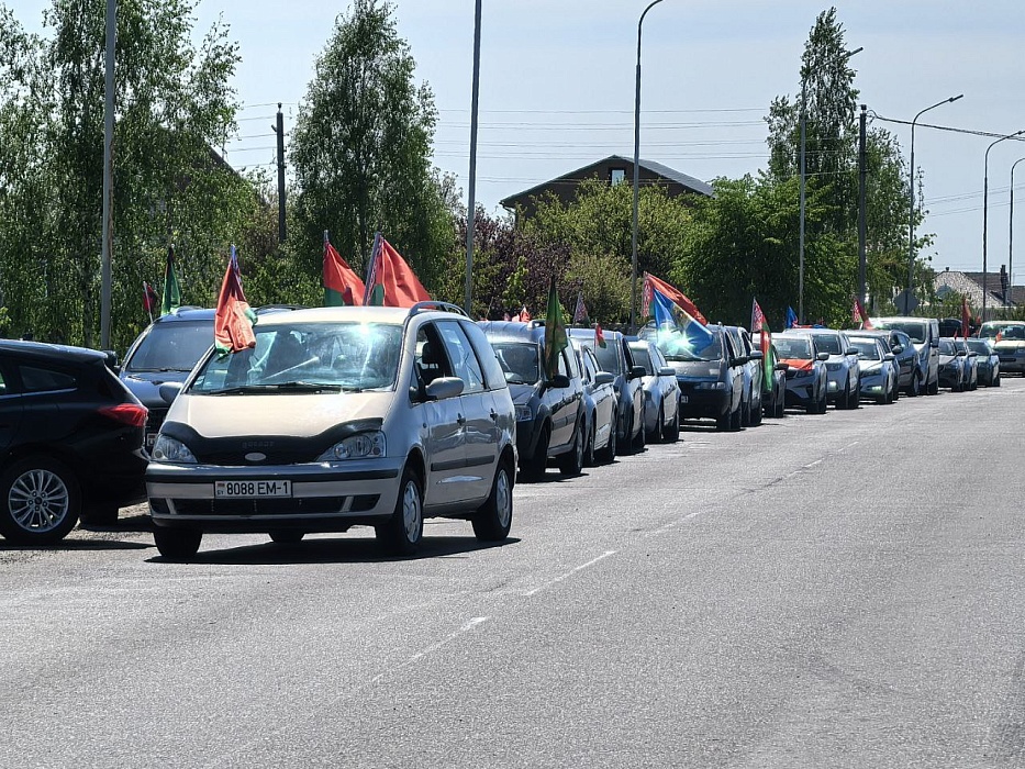 Автопробег в честь 80-й годовщины Великой Победы