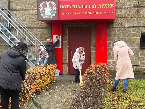 Субботник в столице