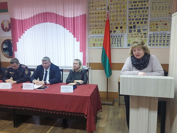 Встречи с трудовыми коллективами в составе информационных групп администрации Центрального района г. Гомеля