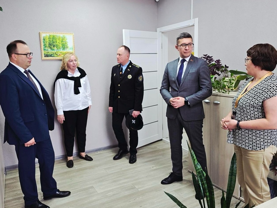 Министр юстиции Евгений Коваленко с рабочим визитом посетил Могилёвскую область