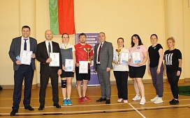 На базе Гомельского филиала РУП «БелЮрОбеспечение» состоялся корпоративный турнир по бадминтону