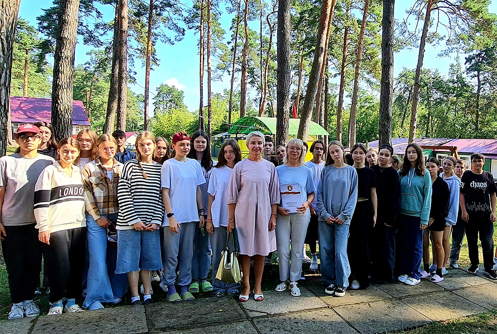 Правовой ликбез в детском лагере «Юность»