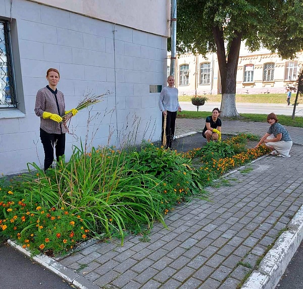 Участие нотариусов Гомельского нотариального округа в акции нотариата «Приумножим красоту родного края»