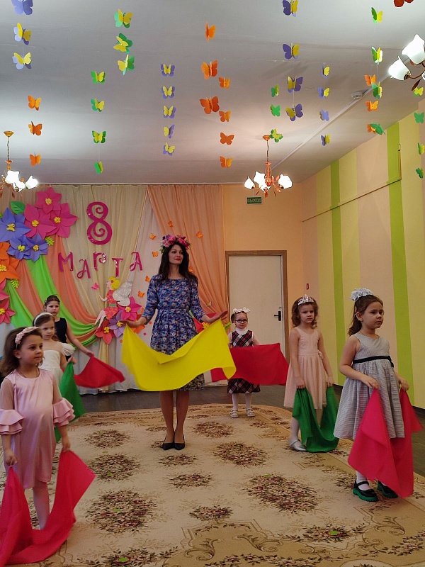 8 марта в детском саду