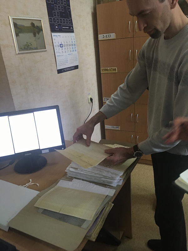 Изучение практики и опыта оцифровки архивных документов Государственного архива Витебской области 