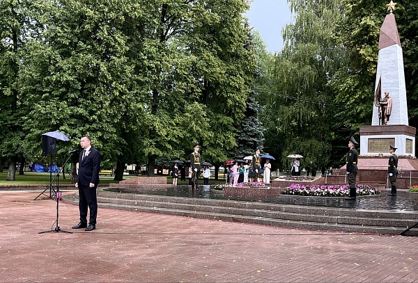 В честь героев-освободителей Гродно