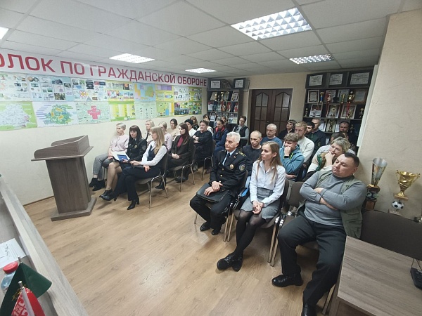 Выездная встреча группы по правовому просвещению граждан