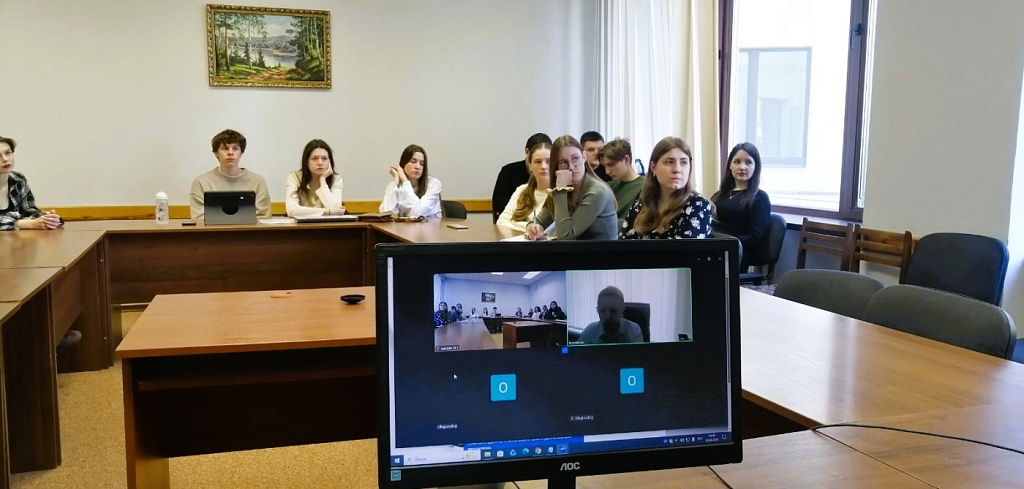 Нотариус Гомельского нотариального округа провела дистанционную встречу со студентами-правоведами БГУ 