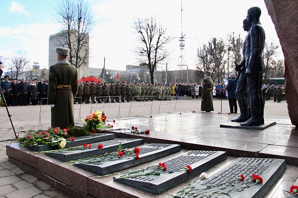 В память о воинах-интернационалистах