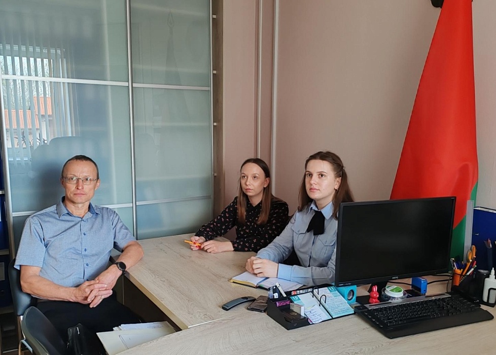 Встреча нотариуса с представителями ОПИ Березинского района
