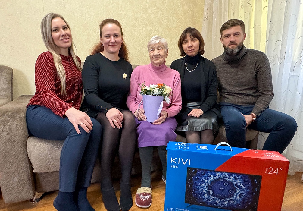 «От всей души» ветерану