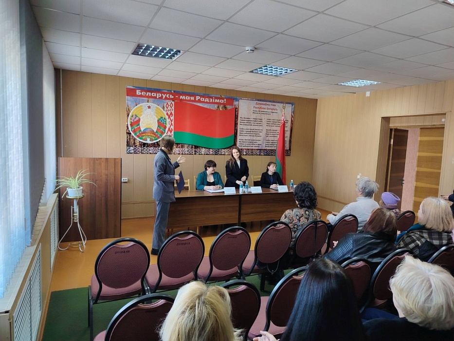 Познавательный урок для женщин в ТЦСОН Жлобинского района