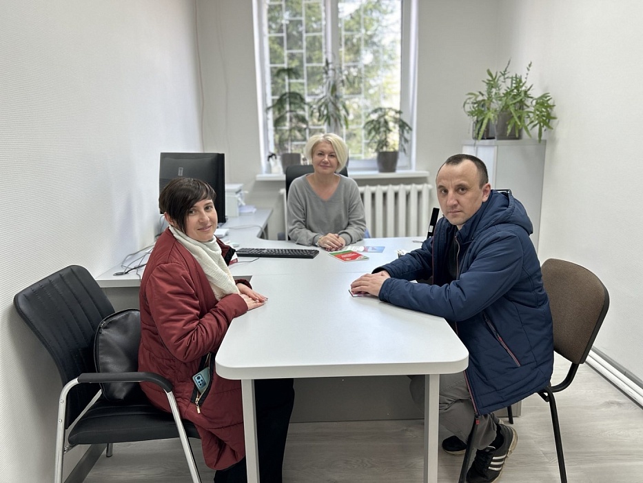 Председатель ТНП Минской области провела выездной прием граждан в Столбцах