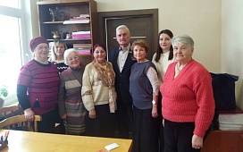 Встреча с ветеранами в Московской районной организации Белорусского общественного объединения ветеранов