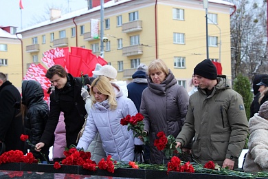 Гомель отметил 81-летие освобождения от немецко-фашистских захватчиков