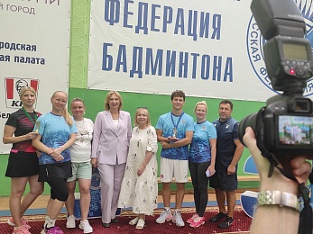 В Минске прошел Открытый турнир по бадминтону среди юристов