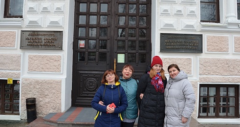 Представители Могилёвского нотариального округа посетили выставку, посвящённую дню единения народов Беларуси и России