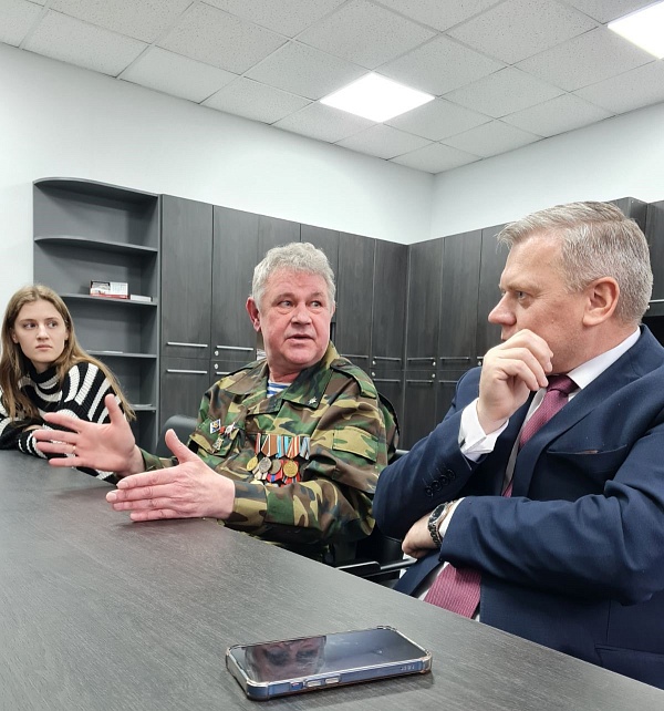 Встреча с ветераном боевых действий в Афганистане