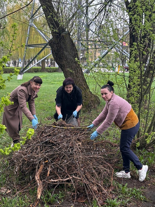 Субботник-добрая традиция