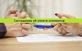 Что такое соглашение об уплате алиментов?