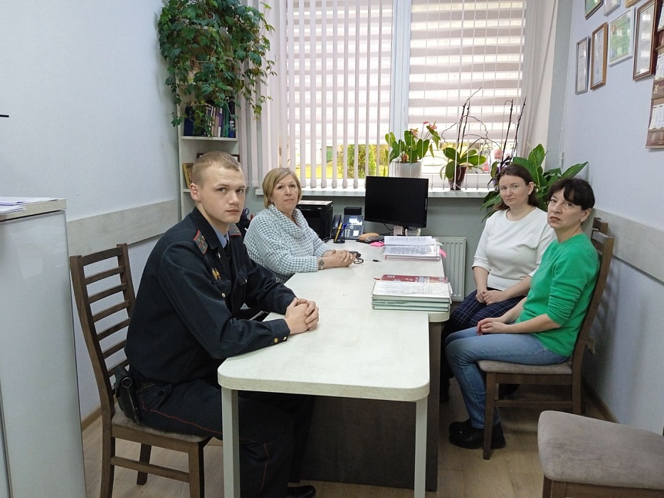 Встреча с сотрудником Пуховичского РОВД 