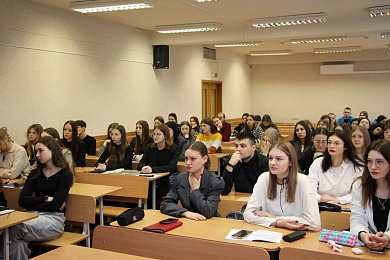Татьяна Лисок рассказала студентам факультета права БГЭУ о профессии нотариуса